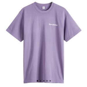 SPORTY & RICH HEALTH IS WEALTH T-SHIRT
Dusty Grape White Sz XS NWOT